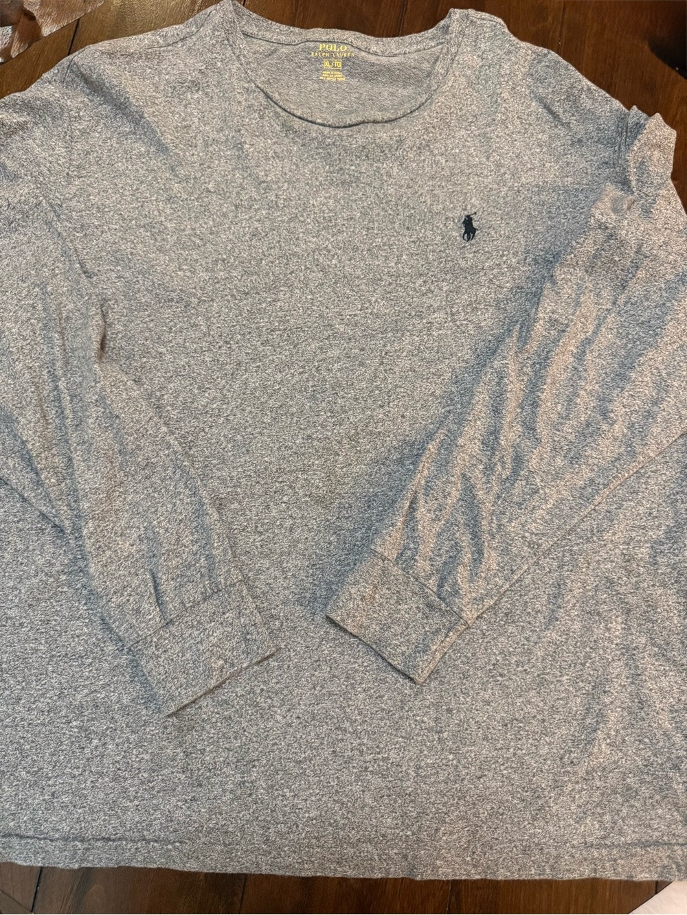 Polo by Ralph Lauren Heather Gray Crewneck Sweatshirt XL